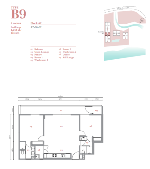 By The Sea - Floor Plan - iProperty.com.my