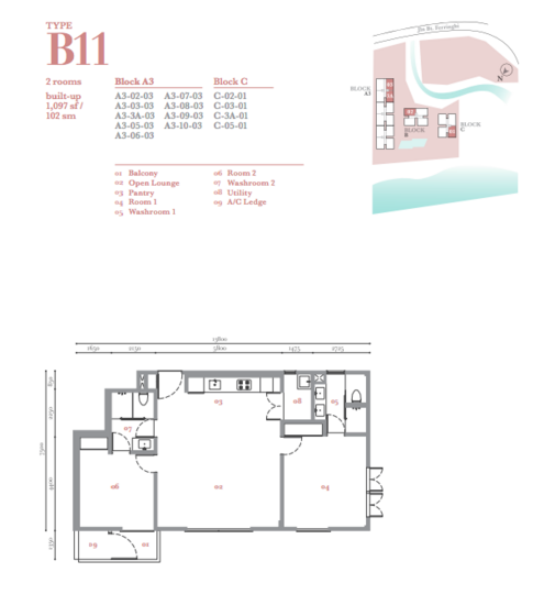 By The Sea - Floor Plan - iProperty.com.my