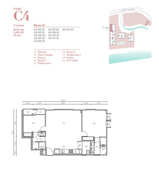 By The Sea - Floor Plan - iProperty.com.my