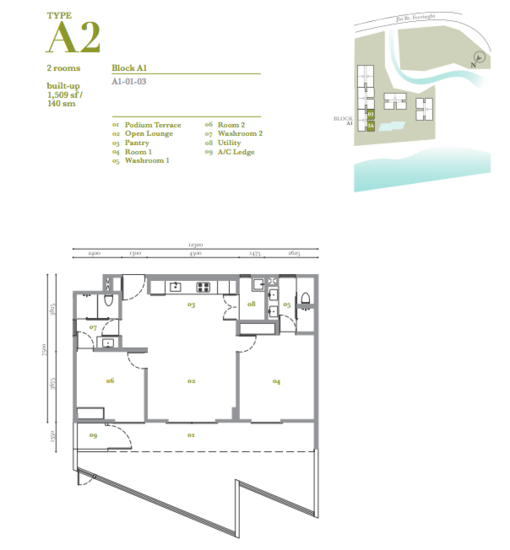 By The Sea - Floor Plan - iProperty.com.my