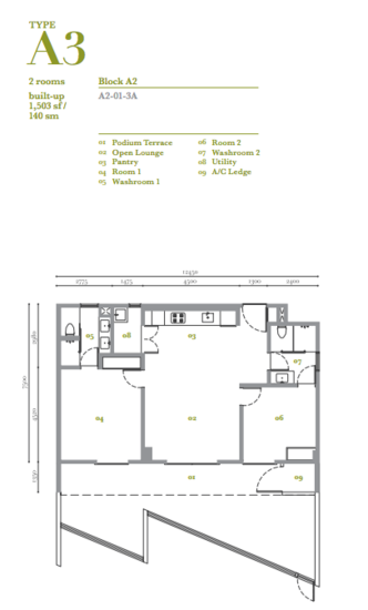 By The Sea - Floor Plan - iProperty.com.my