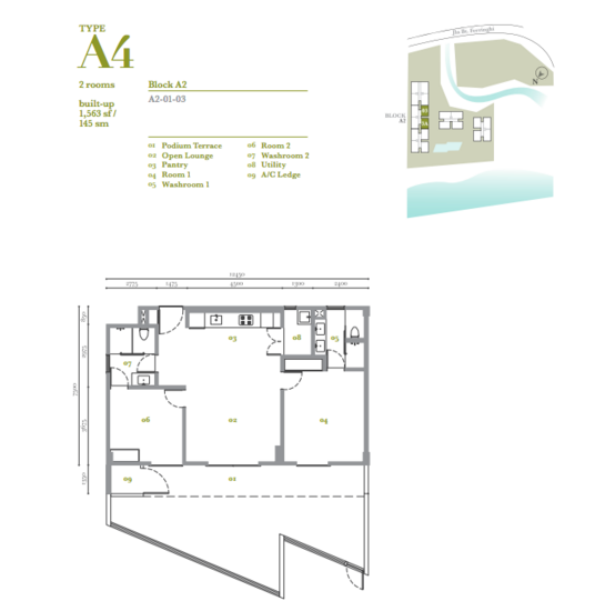 By The Sea - Floor Plan - iProperty.com.my