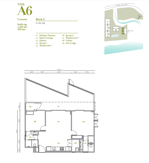 By The Sea - Floor Plan - iProperty.com.my