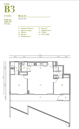 By The Sea - Floor Plan - iProperty.com.my