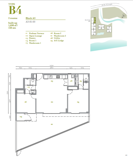 By The Sea - Floor Plan - iProperty.com.my