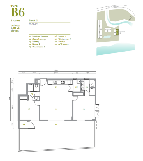 By The Sea - Floor Plan - iProperty.com.my