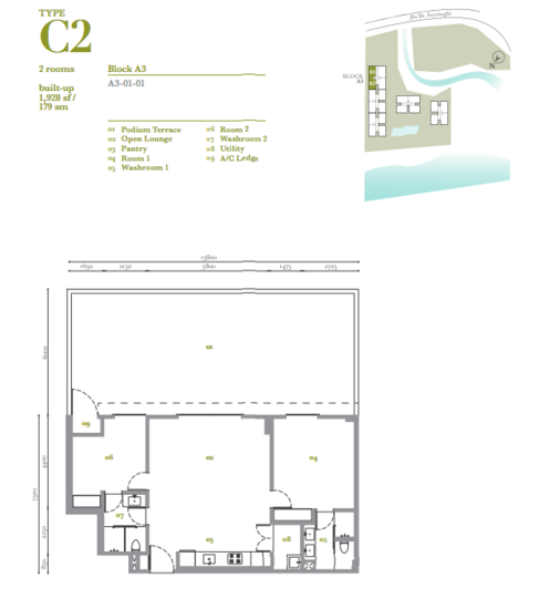 By The Sea - Floor Plan - iProperty.com.my