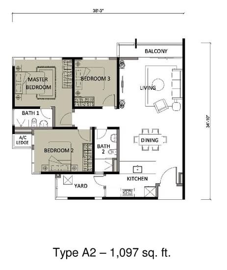 KU Suites - Floor Plan - iProperty.com.my