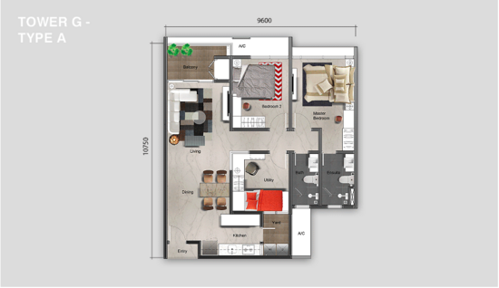 Mutiara Ville - Floor Plan - iProperty.com.my