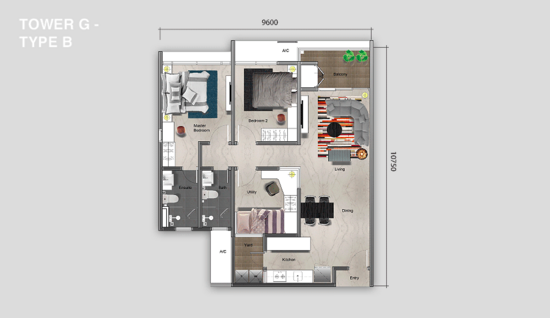 Mutiara Ville - Floor Plan - iProperty.com.my