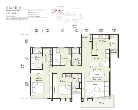 The Potpourri - Floor Plan - iProperty.com.my