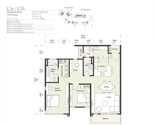 The Potpourri - Floor Plan - iProperty.com.my