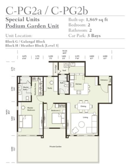 The Potpourri - Floor Plan - iProperty.com.my