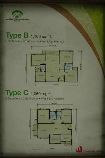 Prima U1 - Floor Plan - iProperty.com.my