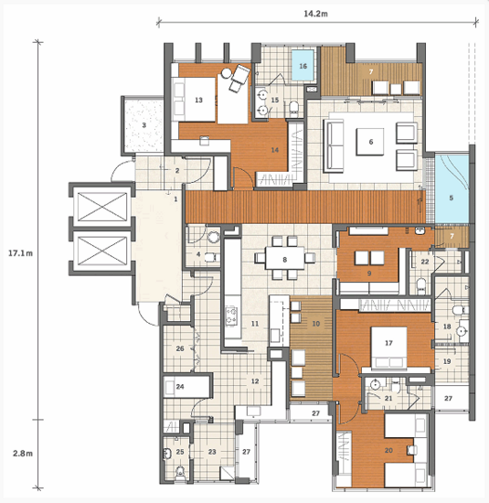 Ampersand - Floor Plan - iProperty.com.my