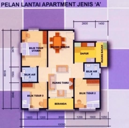 Laguna Biru - Floor Plan - iProperty.com.my