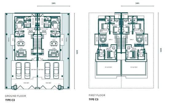 HARP Taman Desa Tebrau, Johor Bahru - Floor Plan - iProperty.com.my