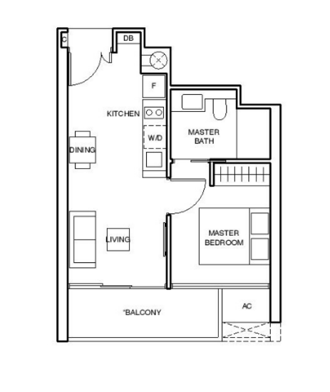 Commonwealth Towers - Floor Plan