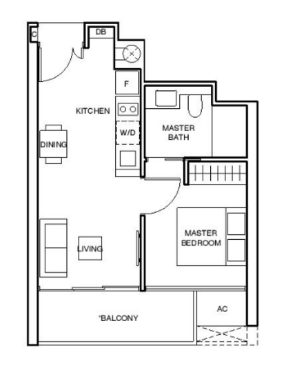Commonwealth Towers - Floor Plan