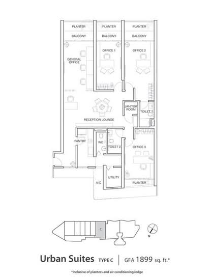 The Landmark - Floor Plan - iProperty.com.my