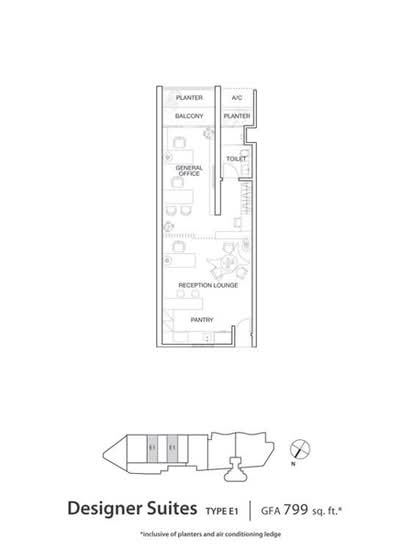 The Landmark - Floor Plan - iProperty.com.my