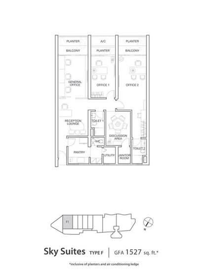 The Landmark - Floor Plan - iProperty.com.my