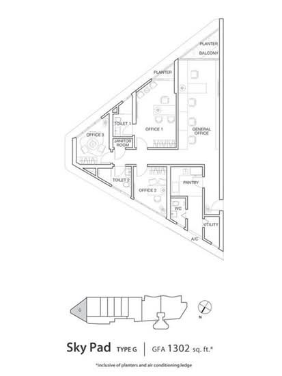 The Landmark - Floor Plan - iProperty.com.my