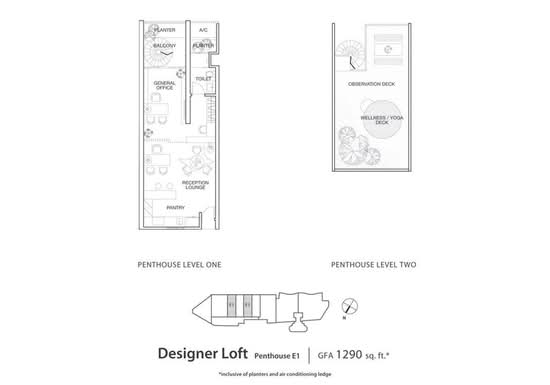The Landmark - Floor Plan - iProperty.com.my