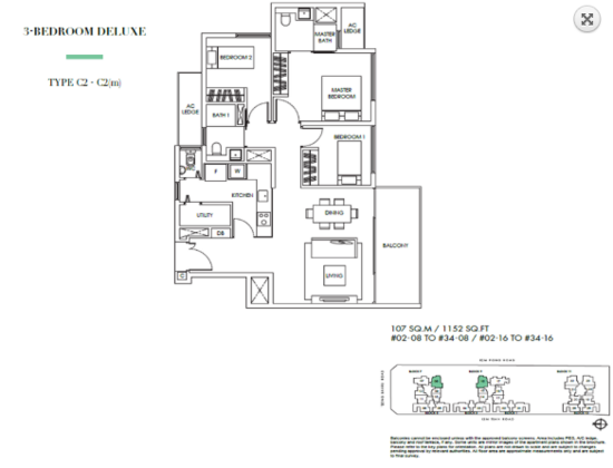 Highline Residences - Floor Plan