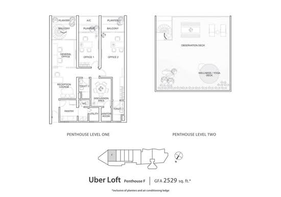 The Landmark - Floor Plan - iProperty.com.my