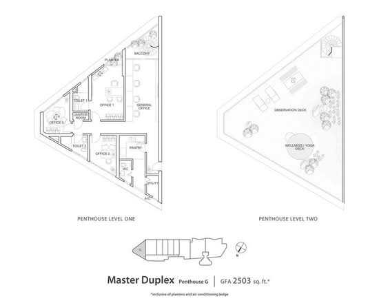 The Landmark - Floor Plan - iProperty.com.my