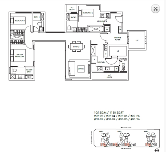 Highline Residences - Floor Plan