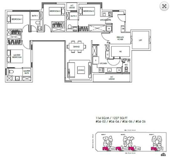 Highline Residences - Floor Plan