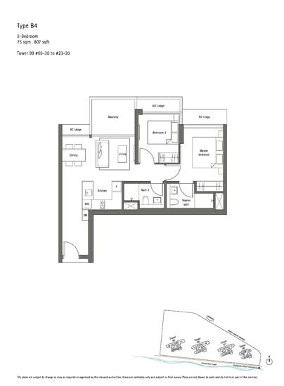 Principal Garden - Floor Plan