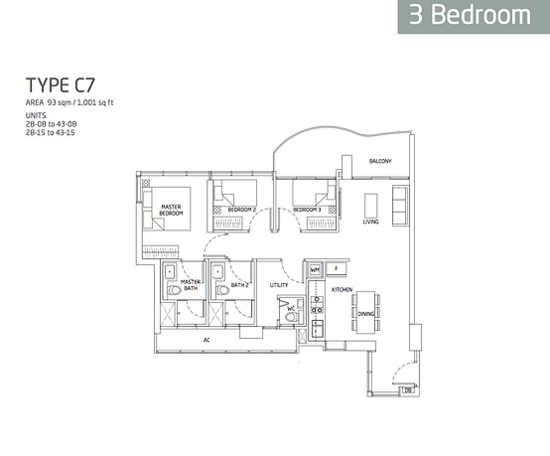 Queens Peak - Floor Plan