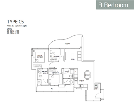 Queens Peak - Floor Plan