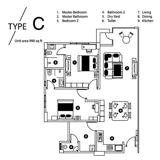 Royalle Condominium - Floor Plan - iProperty.com.my