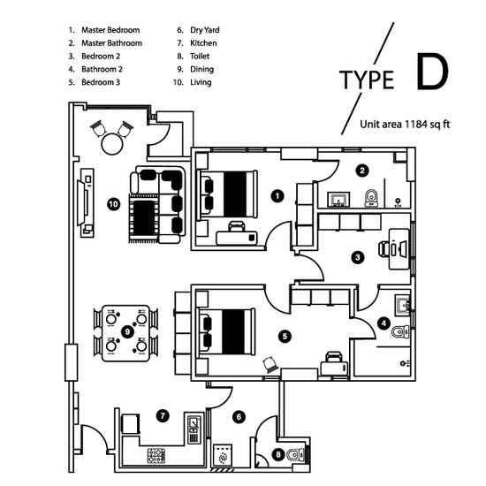 Royalle Condominium - Floor Plan - iProperty.com.my