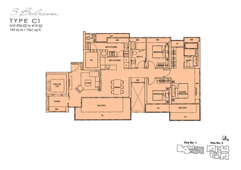 Lincoln Suites, 1 Khiang Guan Avenue, Newton / Novena, 3 Bedrooms, 1,561 sqft, Condominium For Sale, by Soh Yung Long 苏勇龙, 500277188 - 2D - PropertyGuru.com.sg
