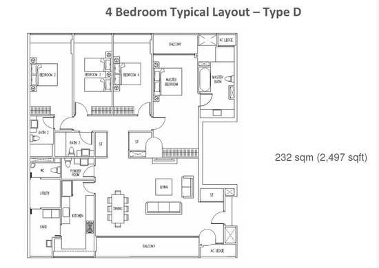 The Interlace - Floor Plan