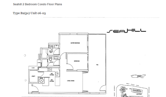 Seahill - Floor Plan