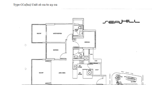 Seahill - Floor Plan