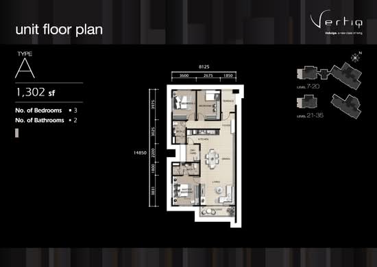 Vertiq - Floor Plan - iProperty.com.my