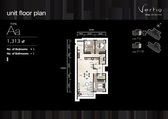 Vertiq - Floor Plan - iProperty.com.my