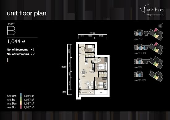 Vertiq - Floor Plan - iProperty.com.my