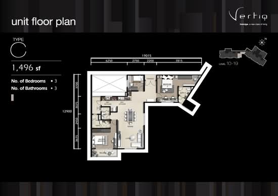 Vertiq - Floor Plan - iProperty.com.my