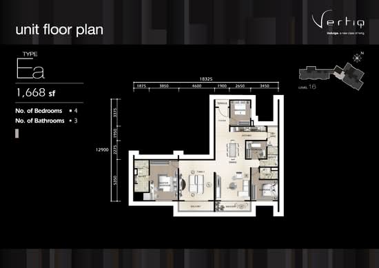 Vertiq - Floor Plan - iProperty.com.my