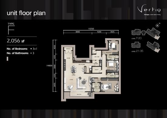 Vertiq - Floor Plan - iProperty.com.my