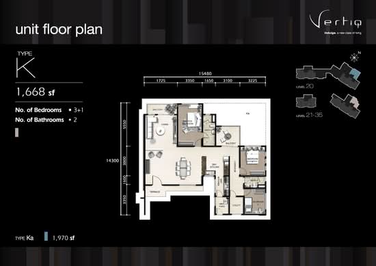 Vertiq - Floor Plan - iProperty.com.my