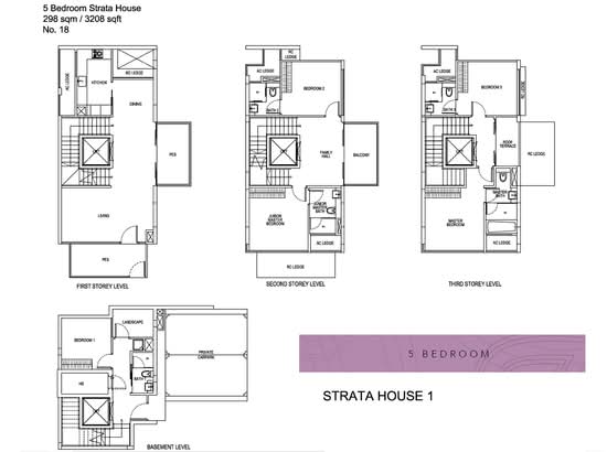 Waterfront @ Faber - Floor Plan